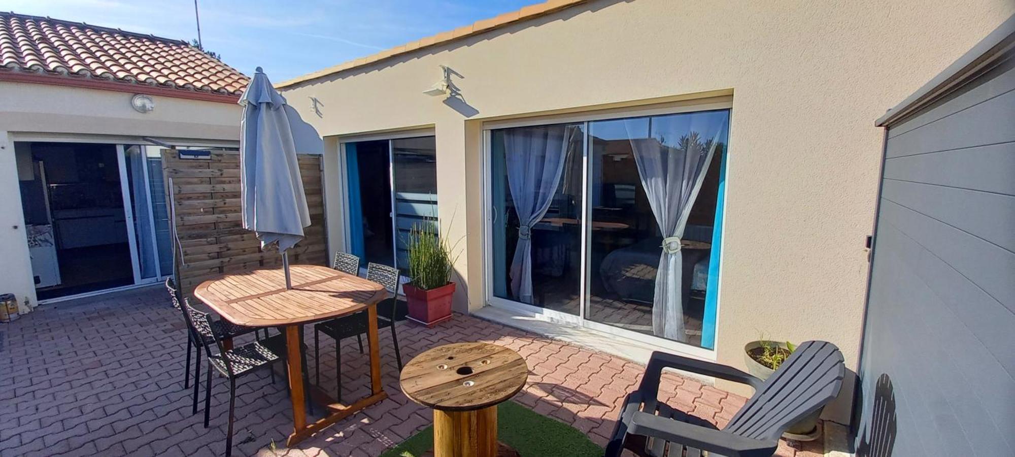 Studio Location Saisonniere Bord De Mer. Saint-Michel-Chef-Chef Esterno foto