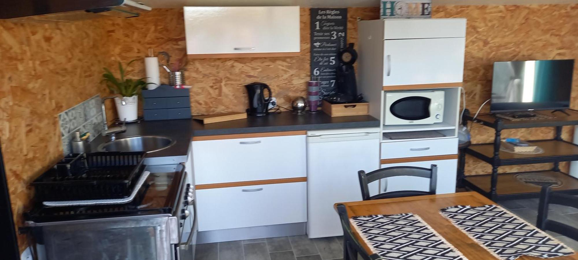 Studio Location Saisonniere Bord De Mer. Saint-Michel-Chef-Chef Esterno foto